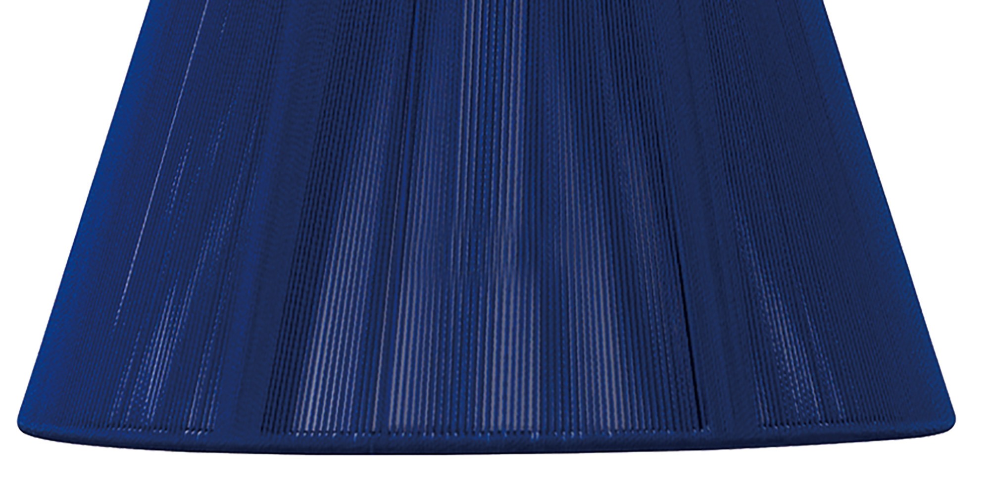 Silk 40cm String Shade Midnight Blue MS072  Mantra Fusion Silk String Shades